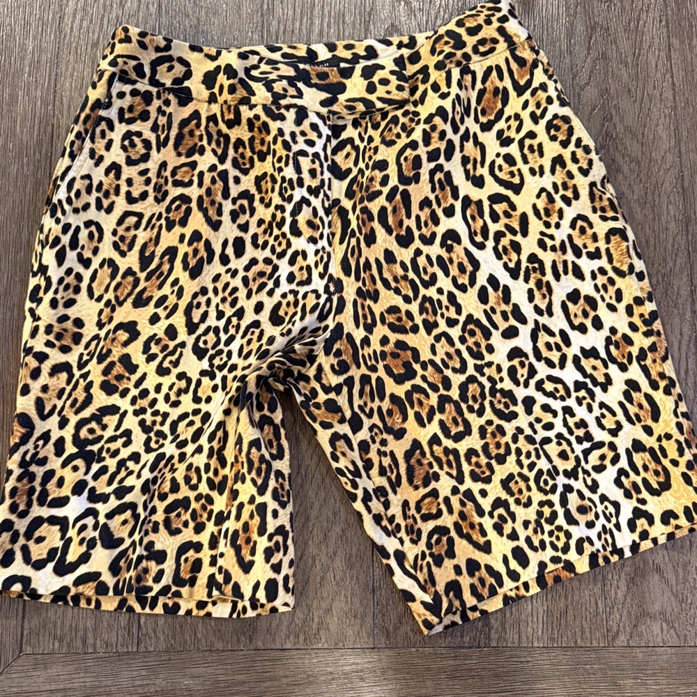 Jones New York Animal Print Stretch Shorts